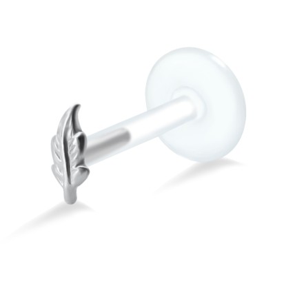 Leaf Shaped Labrets Push-in LA-749